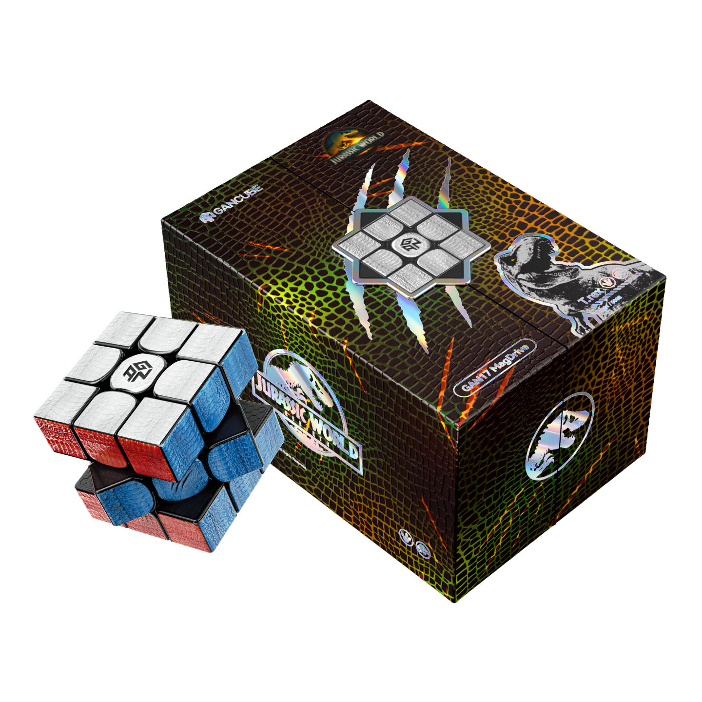 GAN 17 MagDrive Jurassic World 侏羅紀世界聯名版 3x3 扭計骰