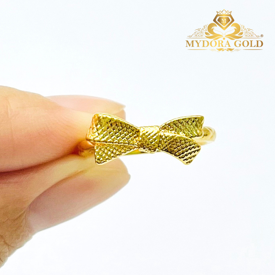 MYDORA Cincin Ribbon Grace (5G) l EMAS 916/22K