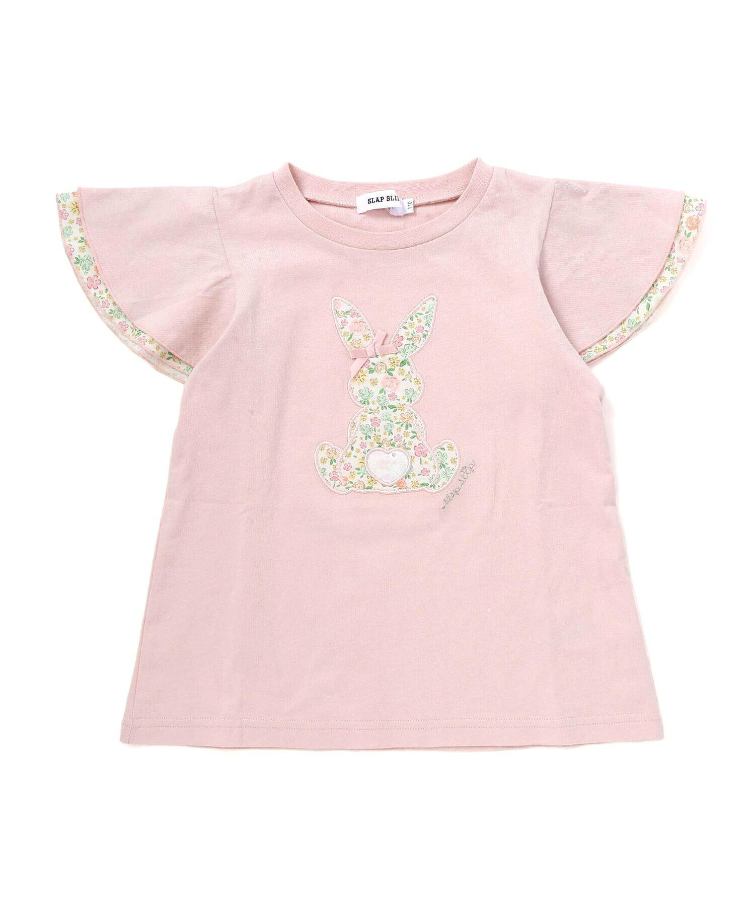 🆕【⭐訂購⭐】🌀 🇯🇵 日本直送 碎花兔仔圖案 飄逸雙層蝴蝶袖 上衣［2款選］🌀[ELDA-0149][260516]