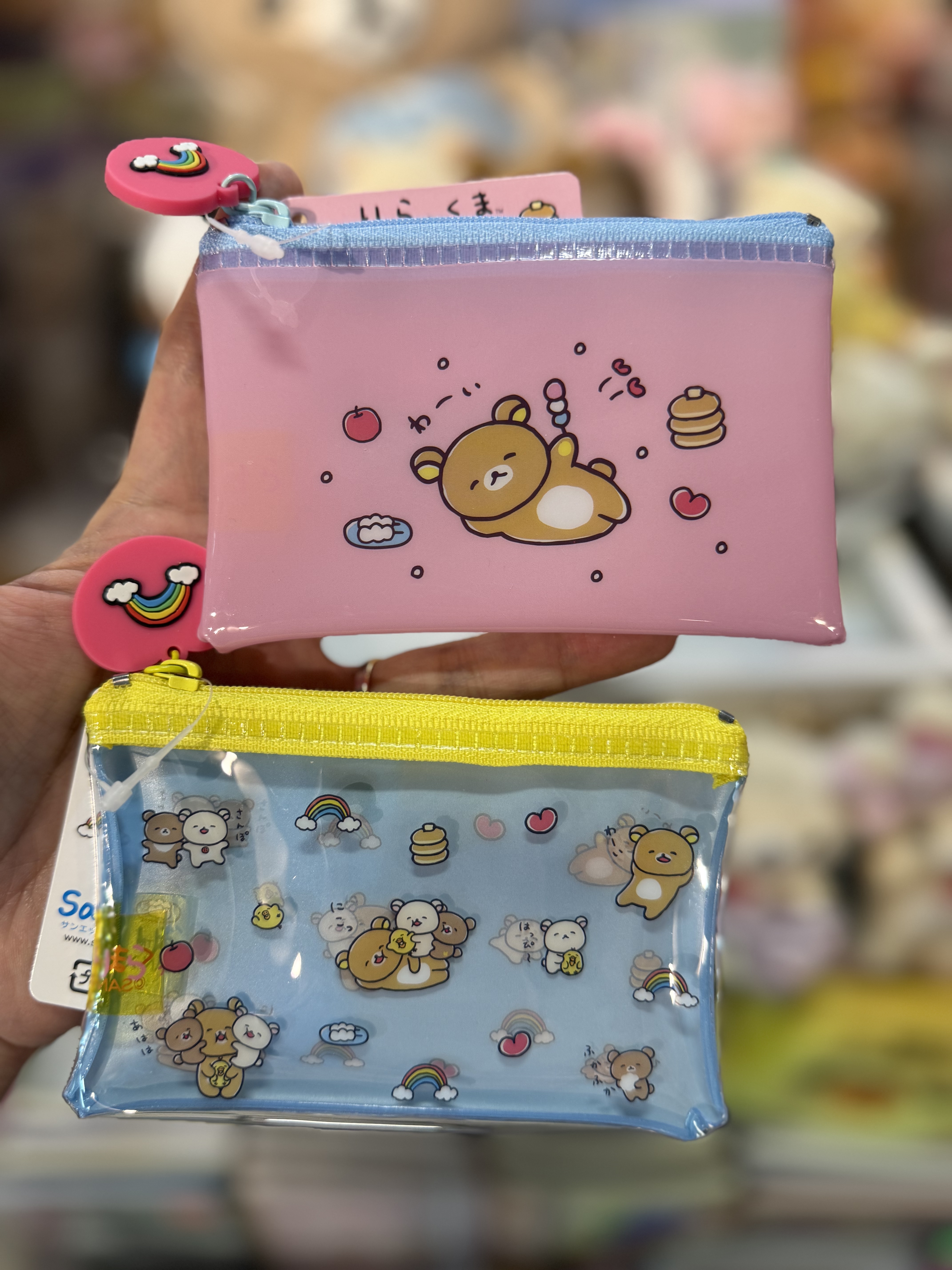 《現貨》全新 happy rilakkuma 系列小物袋