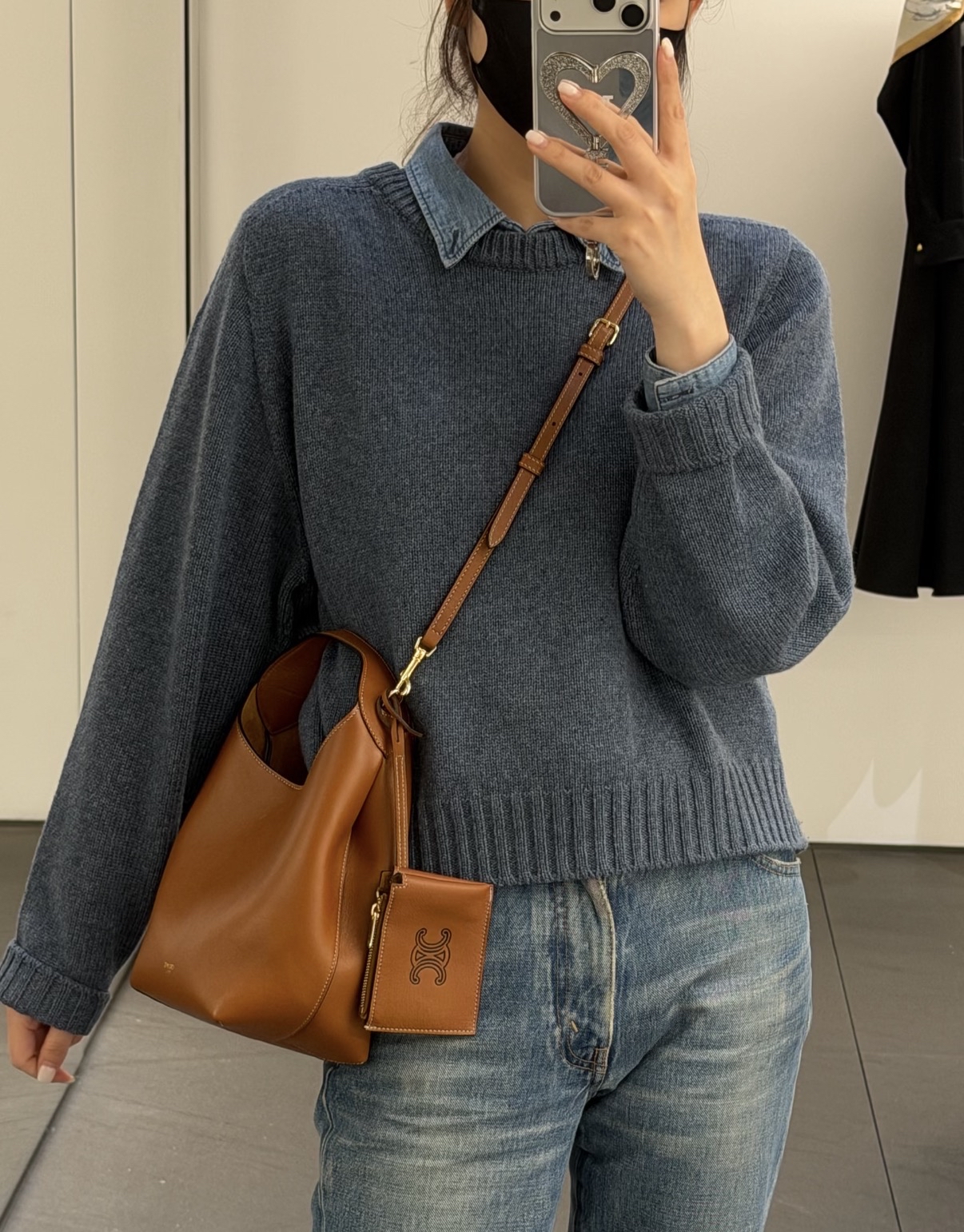 指定貨品優惠✨訂貨📮Celine small hobo  Size 31x18x6cm 跟可調節肩帶