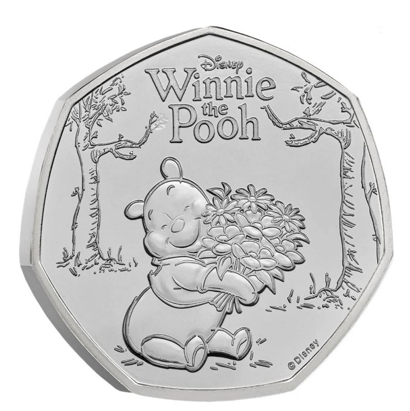 100 Years of Winnie the Pooh - Kindness 2026 UK 50p Brilliant Uncirculated Coin (GC4426)