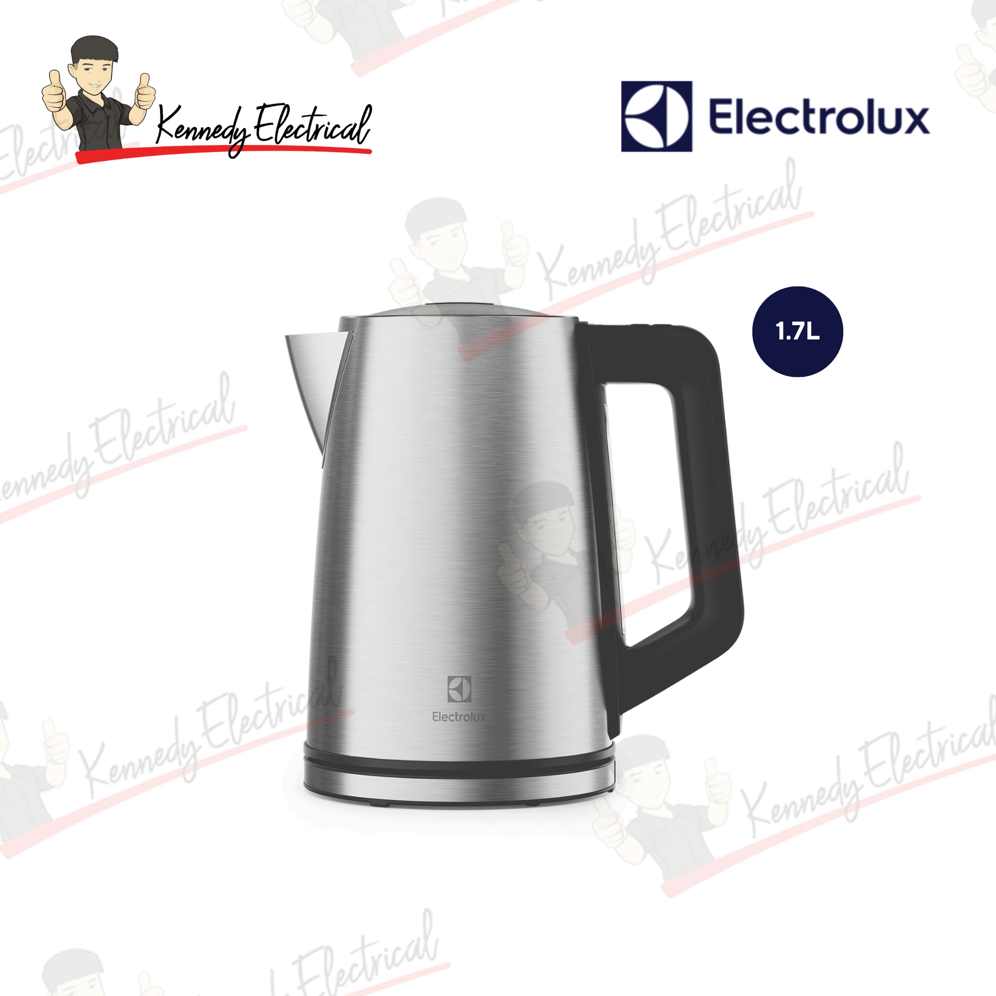 Electrolux Create 5 Electric Kettle 1.7L Stainless Steel (E5EK1-50ST)