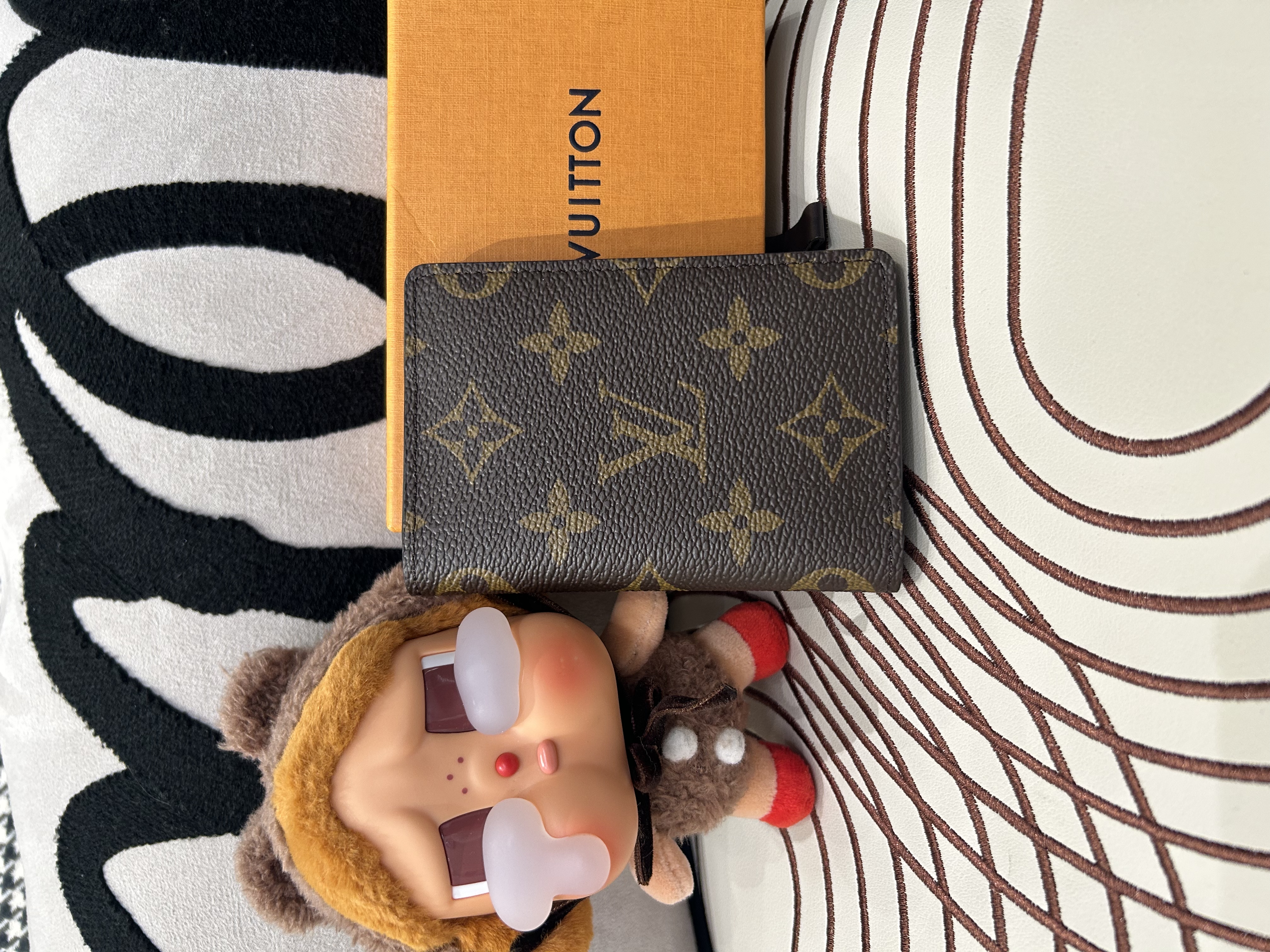 未使用品 Lv pocket ORGANIZER M60502 monogram 萬用銀包 100%Authentic, unused 未使用品 ✅Dust bag✅Box