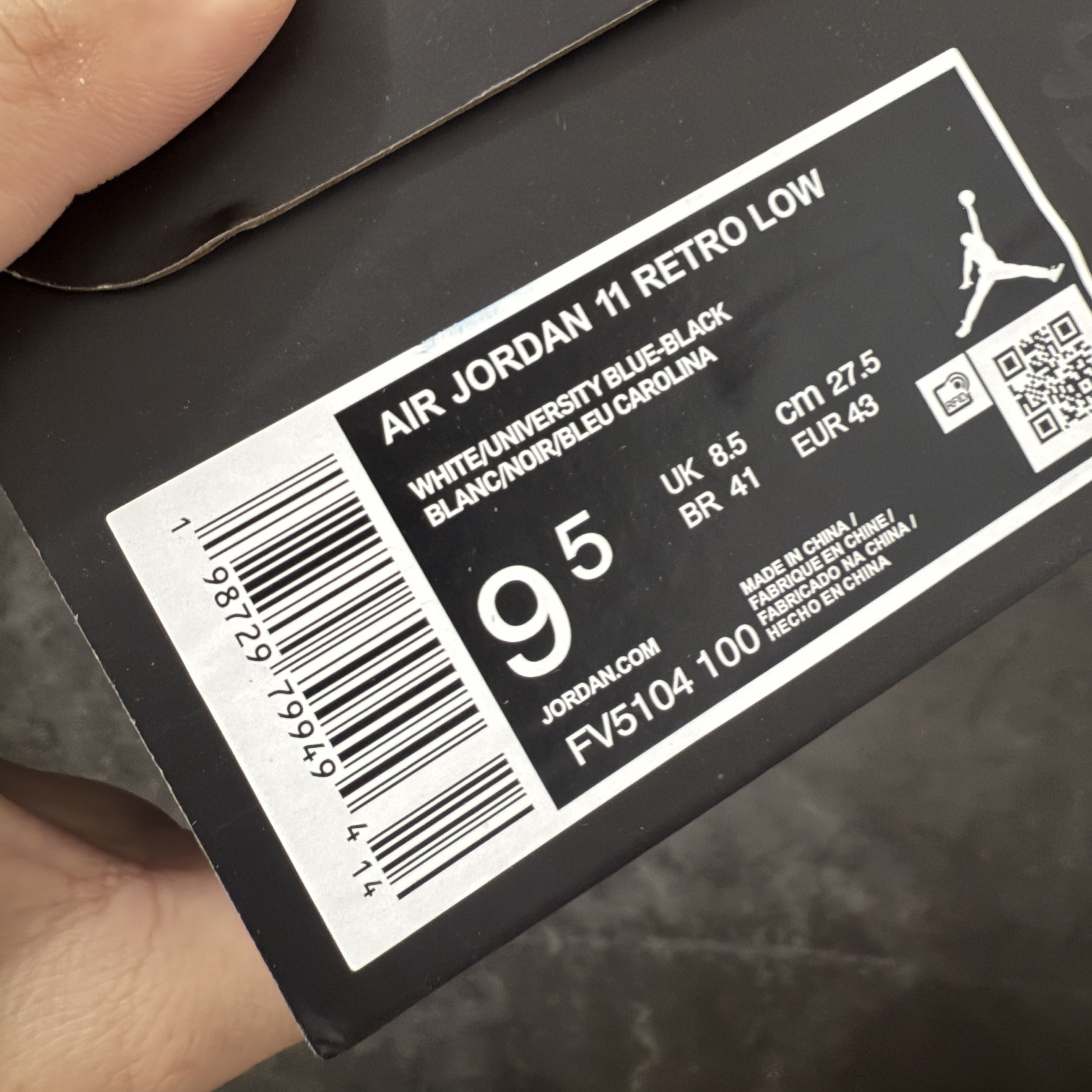 Air Jordan 11 Retro Low FV5104-100
