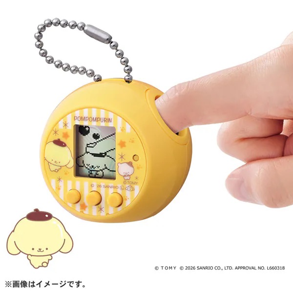 預訂 | 日本版 Sanrio × Punirunes 電子寵物觸摸互動遊戲機