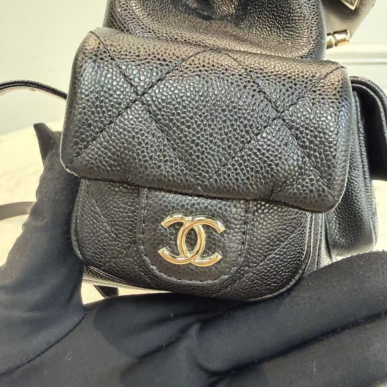 ♥️情人節送禮超罕有full set 日本正單‼️Chanel Duma Chanel中號背包