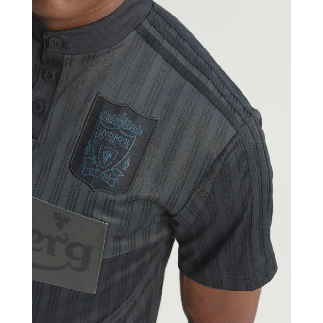 ⚫🖤 **收藏級黑魂版本！Adidas Liverpool 利物浦 1995-96 Blackout 作客球衣 (可加印字) KA8108