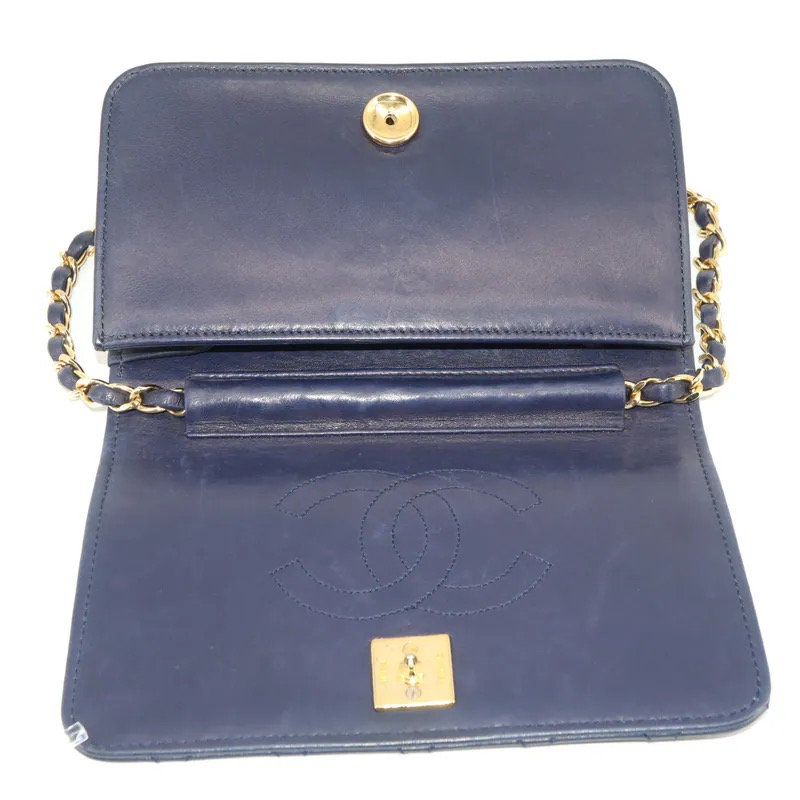 Chanel Matelasse Coco Mark Single Full Flap Single Chain Shoulder Bag