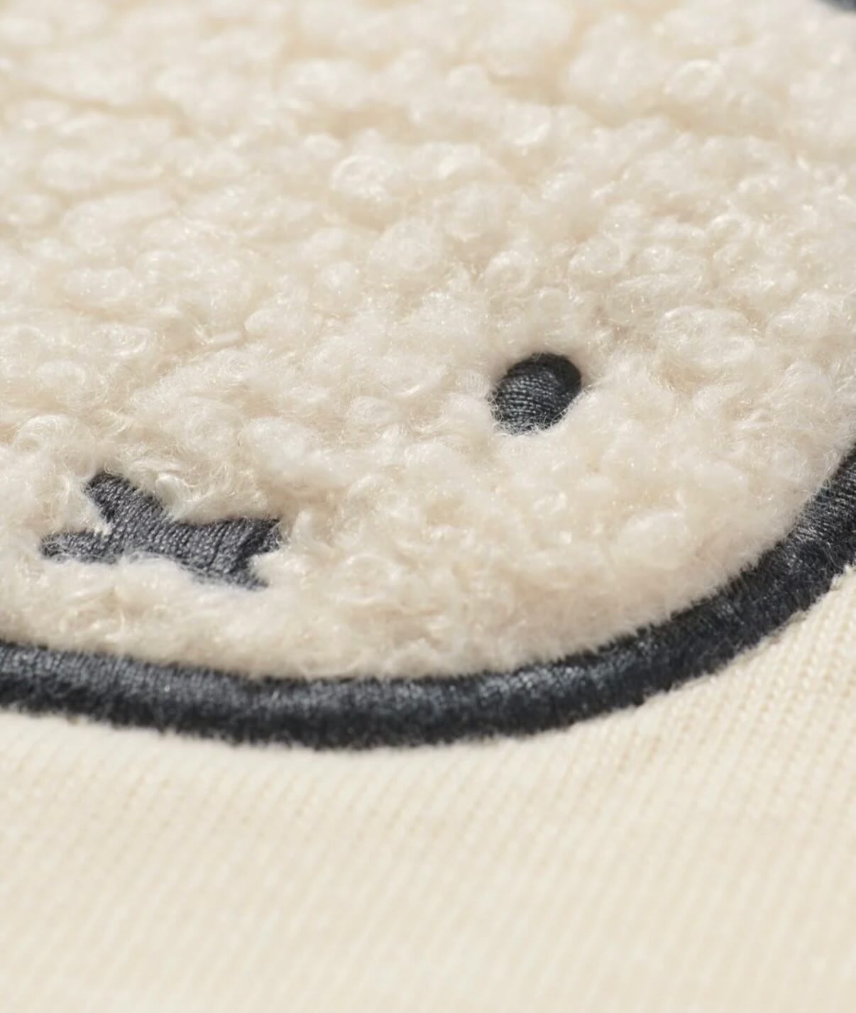 Miffy newborn baby sweater (white) 