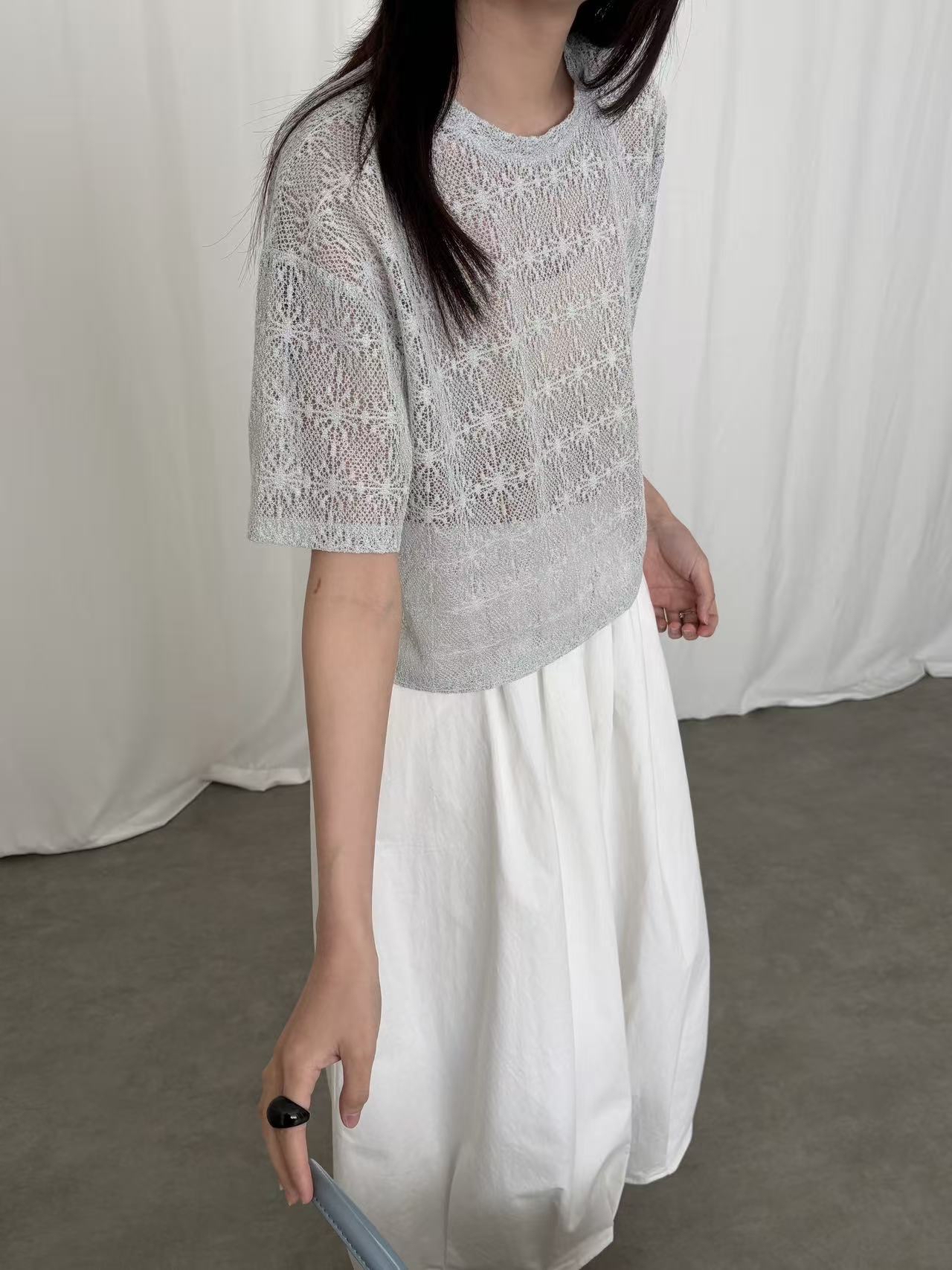  TP4 ✨自家品牌  煙花通花上衣