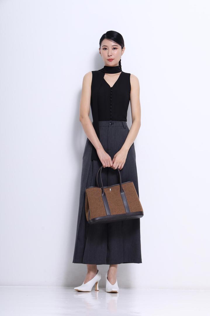 独家雪纺V领上衣 2696