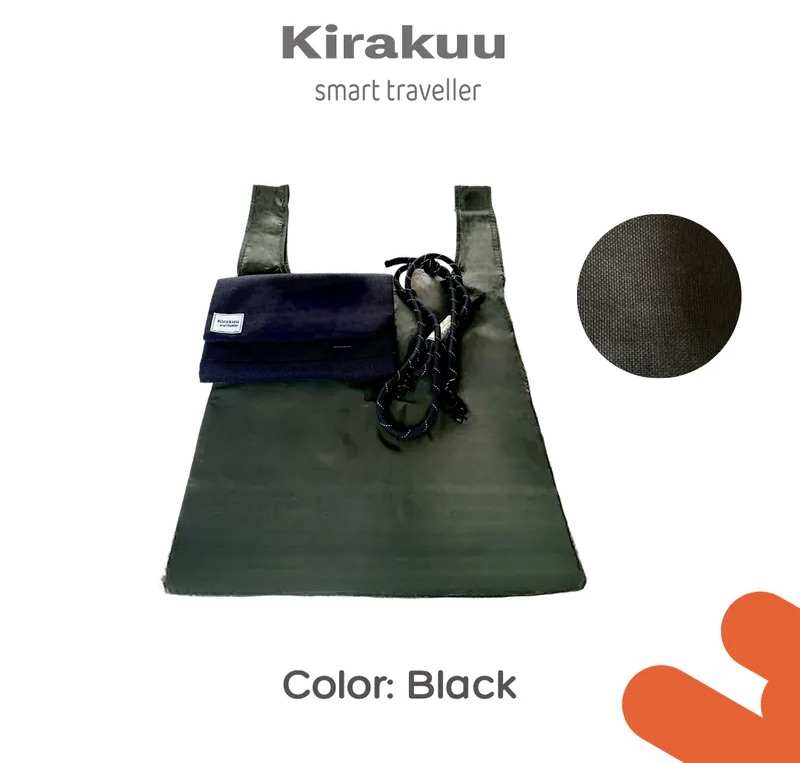 Kirakuu New 3 ways travel bag 