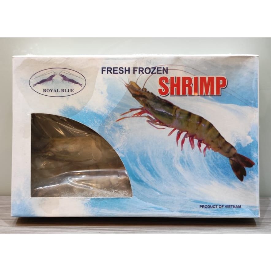 <16/6 - 22/6 購物優惠> Frozen Sea Tiger Prawn (4-6pcs/box)   急凍海虎蝦  (4-6隻裝/盒)