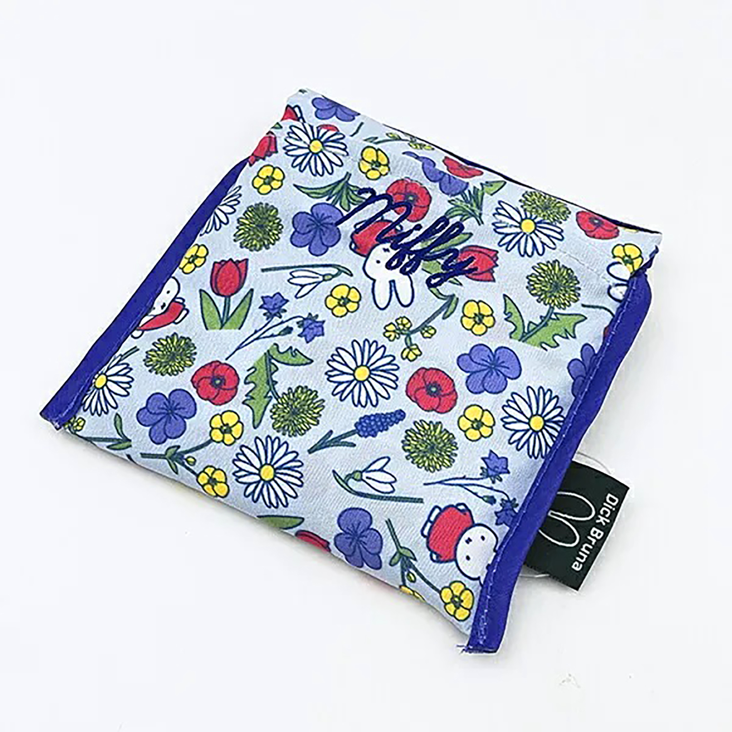 Miffy - 環保袋 (藍色花卉品種款)