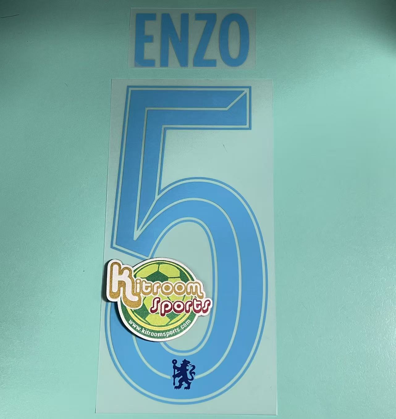 2022-23 Chelsea Away UCL Nameset #5 ENZO