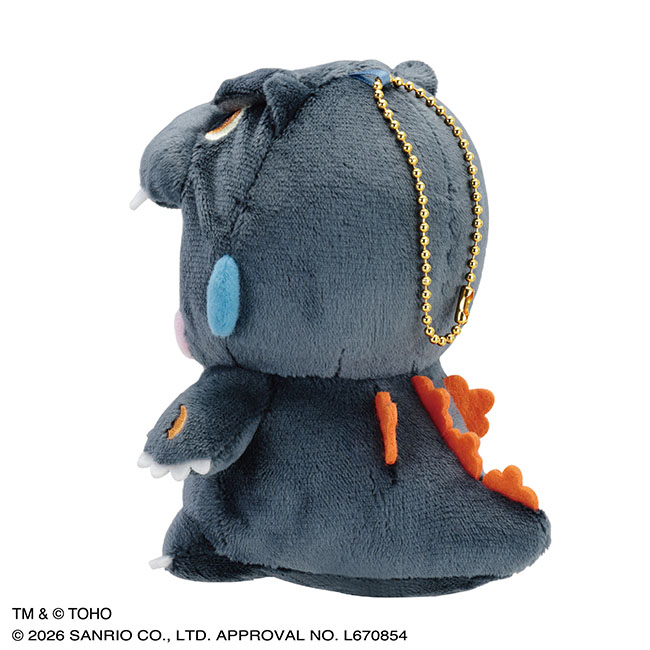 🎀【預訂】GODZILLA x SANRIO 公仔掛飾 - Hangyodon