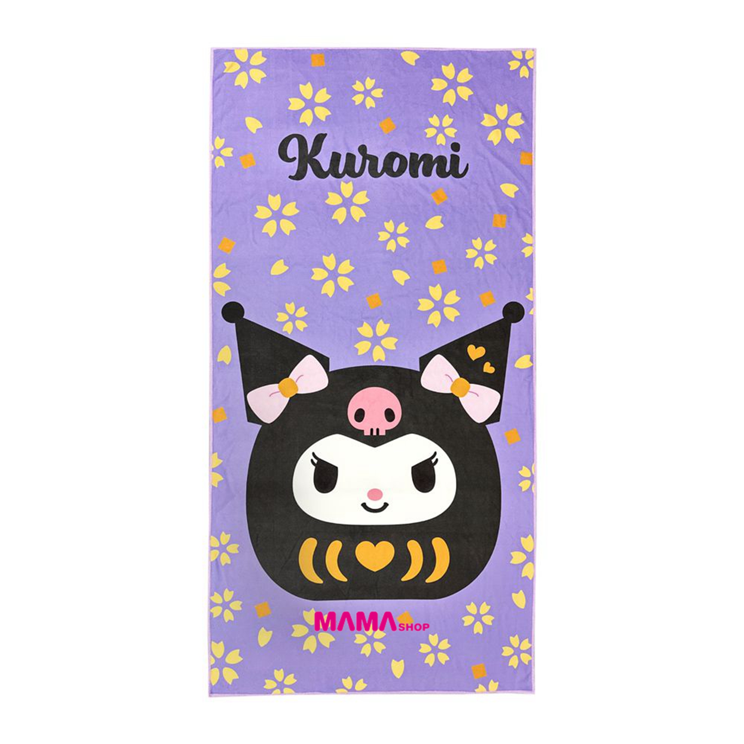 台灣直送 Sanrio 達摩吸水浴巾