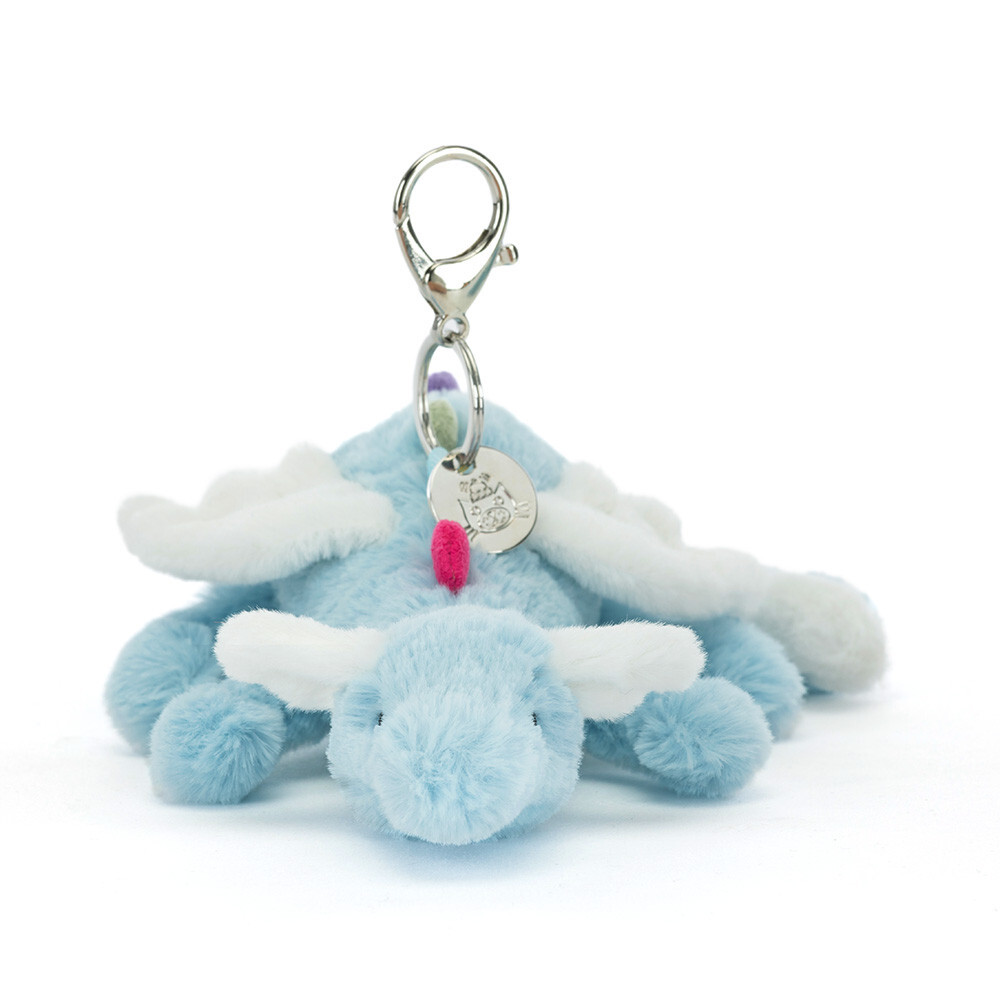 JELLYCAT Sky Dragon Bag Charm 天空龍鎖匙扣掛件
