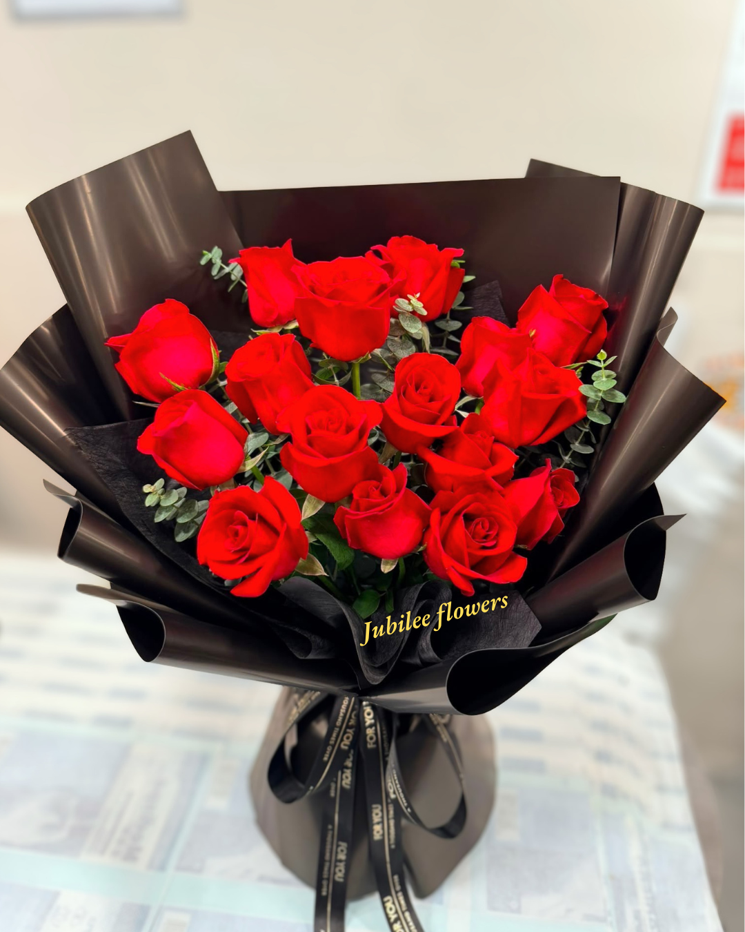 紅玫瑰花束