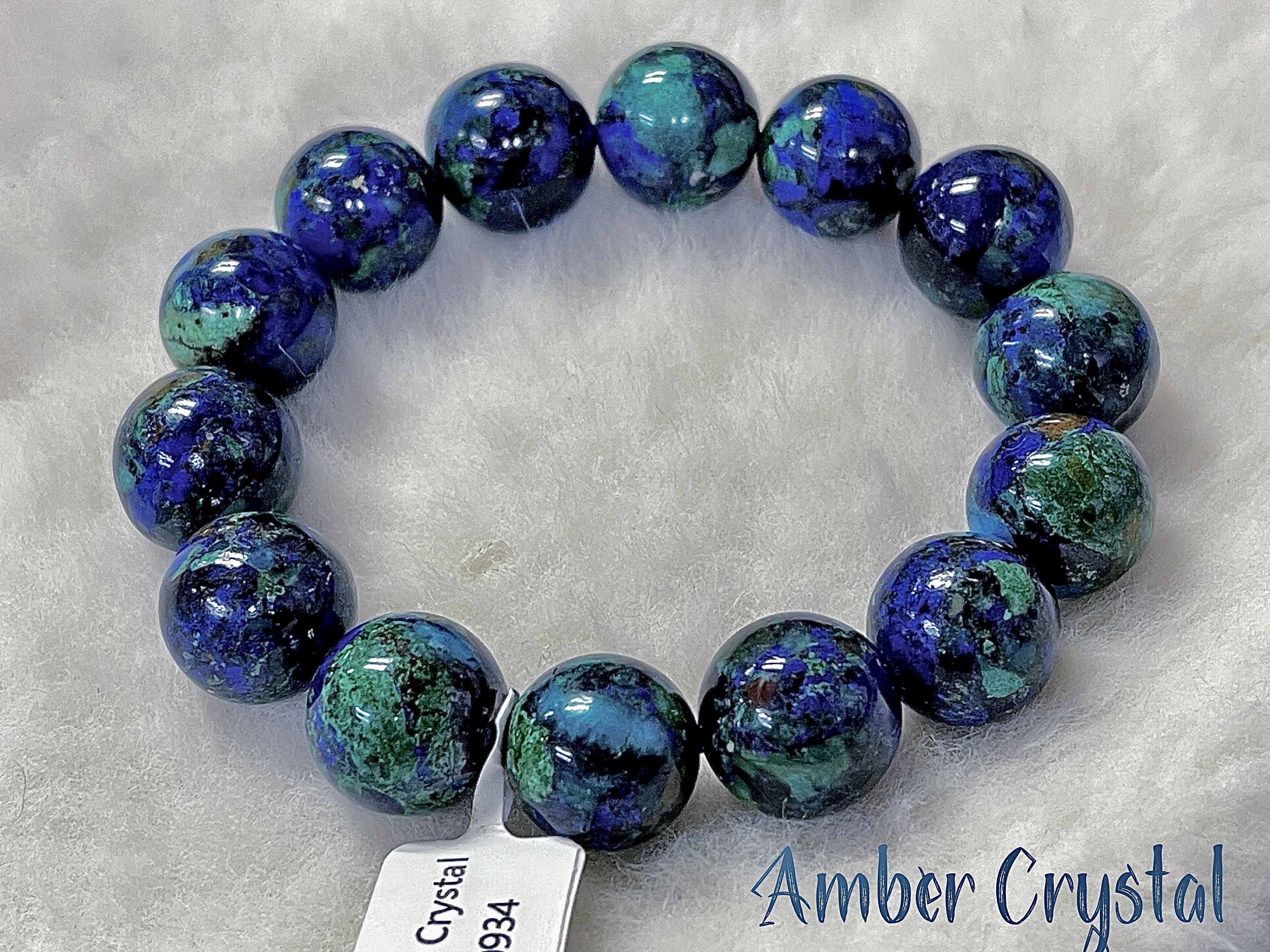 藍銅礦 Azurite Chrysocolla