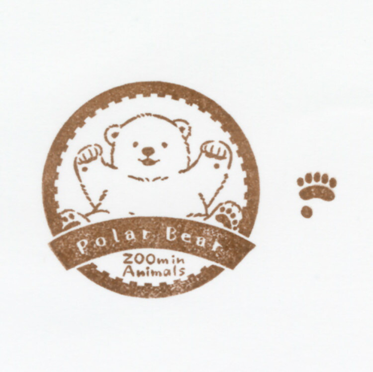 現貨｜ZOOm in Animals 北極熊 日版 木製 印章 套裝 (5427711)