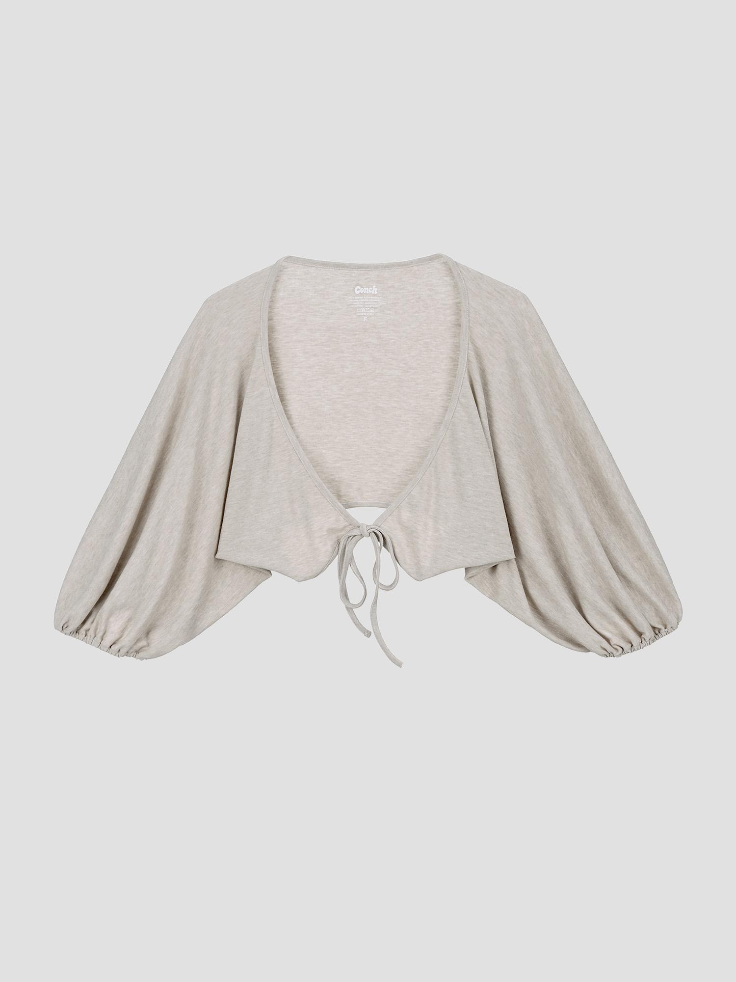 預購_Mantra Balloon Cover-up Cardigan by Conch