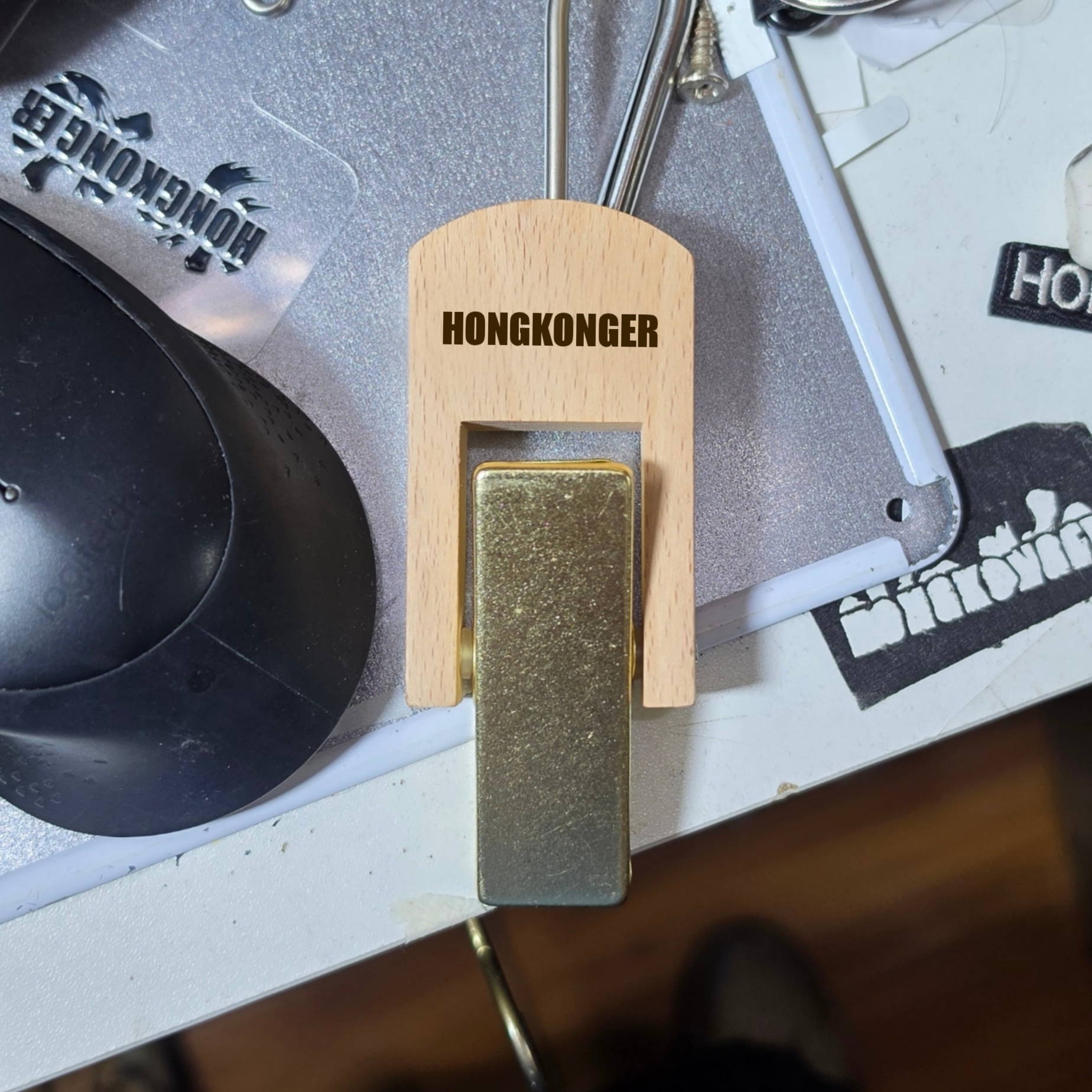 HONGKONGER 木質多功能吊掛夾