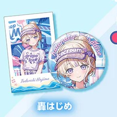 🇯🇵日版 HOLOLIVE ホロナツパラダイス グッズ vol.2 襟章 & 拍立得風格卡 SET 轟一