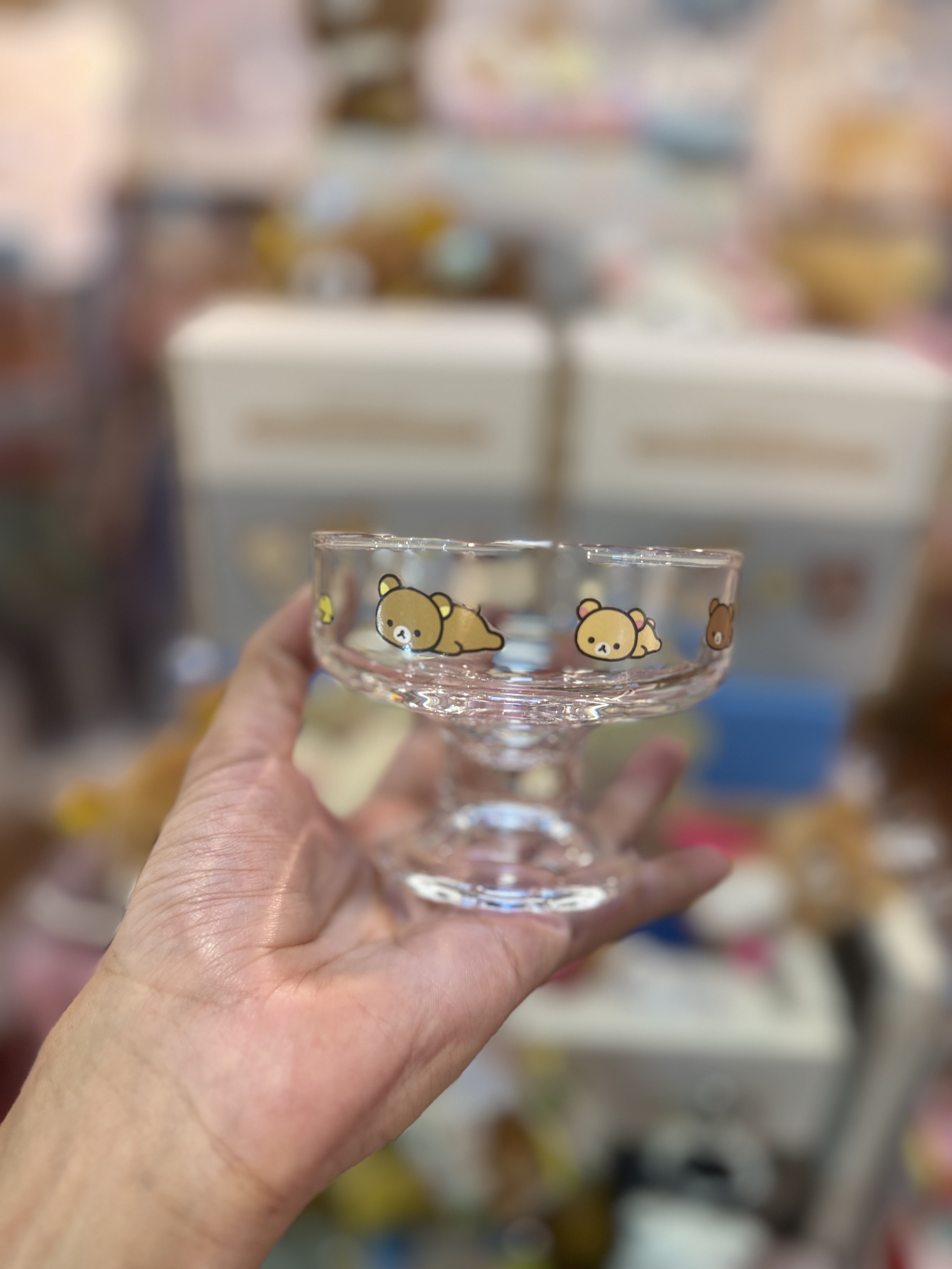 《現貨》全新韓國限定 Rilakkuma玻璃杯連匙羹套裝