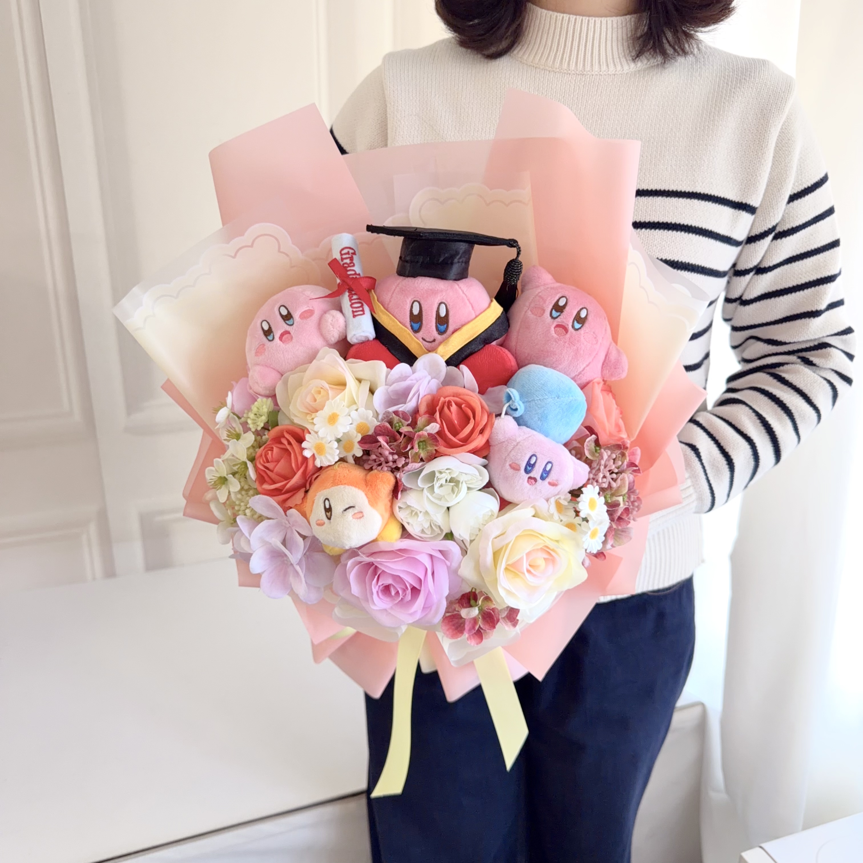 (現貨)星之卡比畢業花束