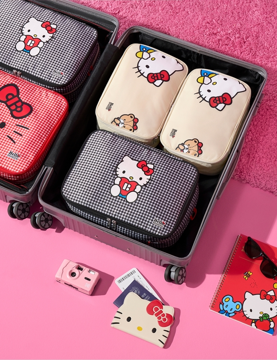預購｜Branden × Hello Kitty 聯名旅行壓縮收納袋 🧳🤍