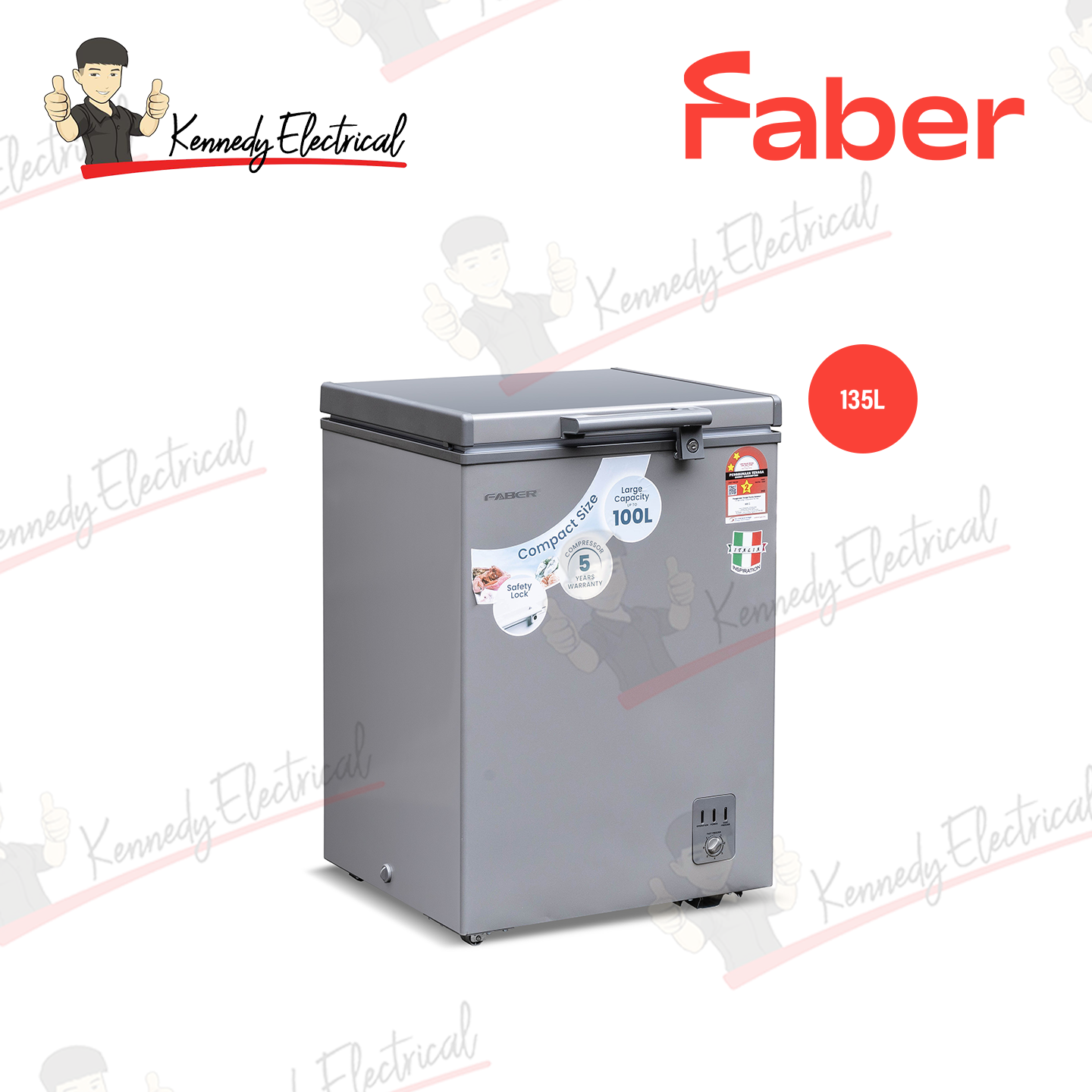 Faber 116L Chest Freezer FROSTAC 149GR