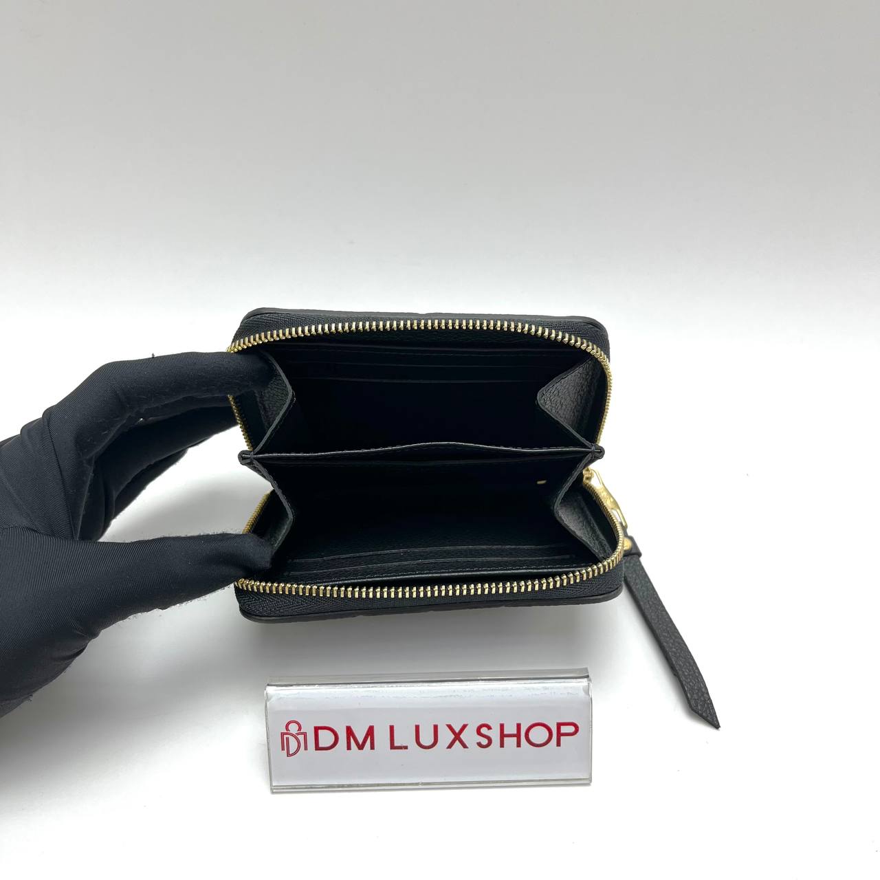 LV Black Monogram Empreinte Zippy Coin Purse