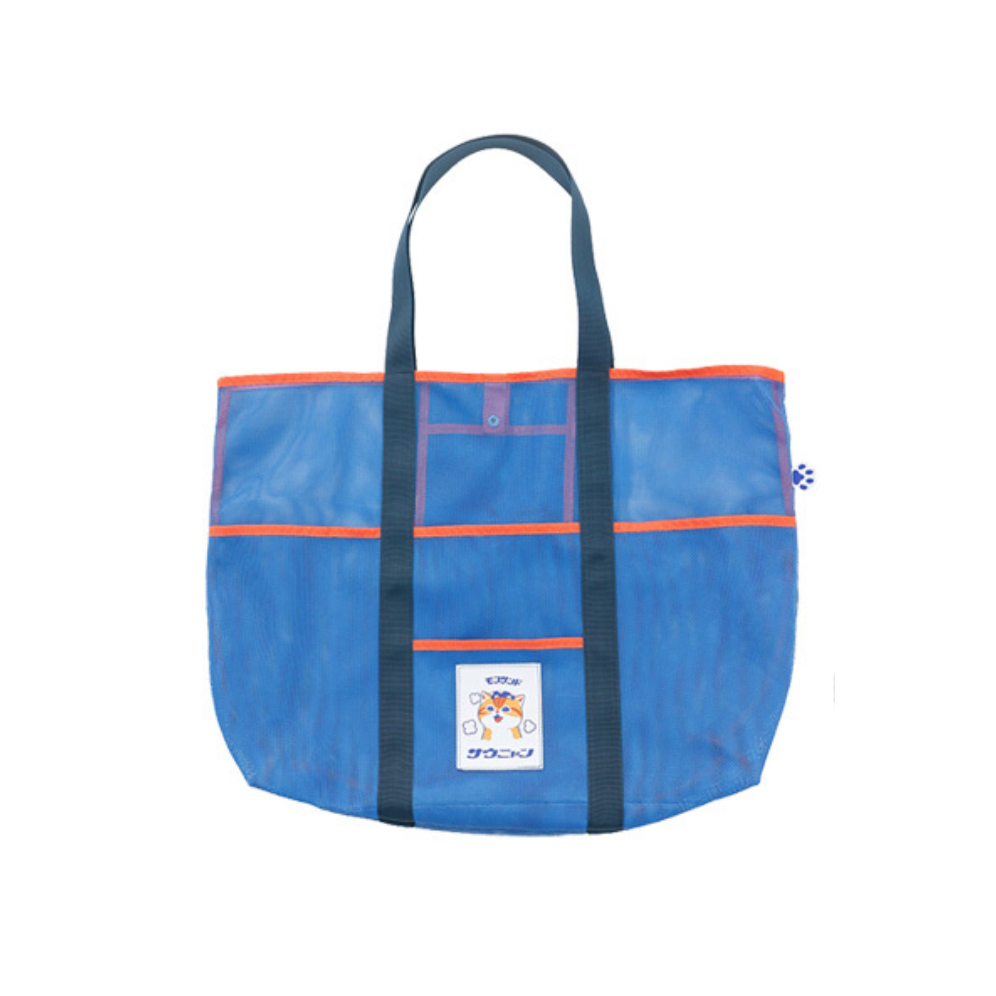 🎀【預訂】 mofusand 網袋  Blue