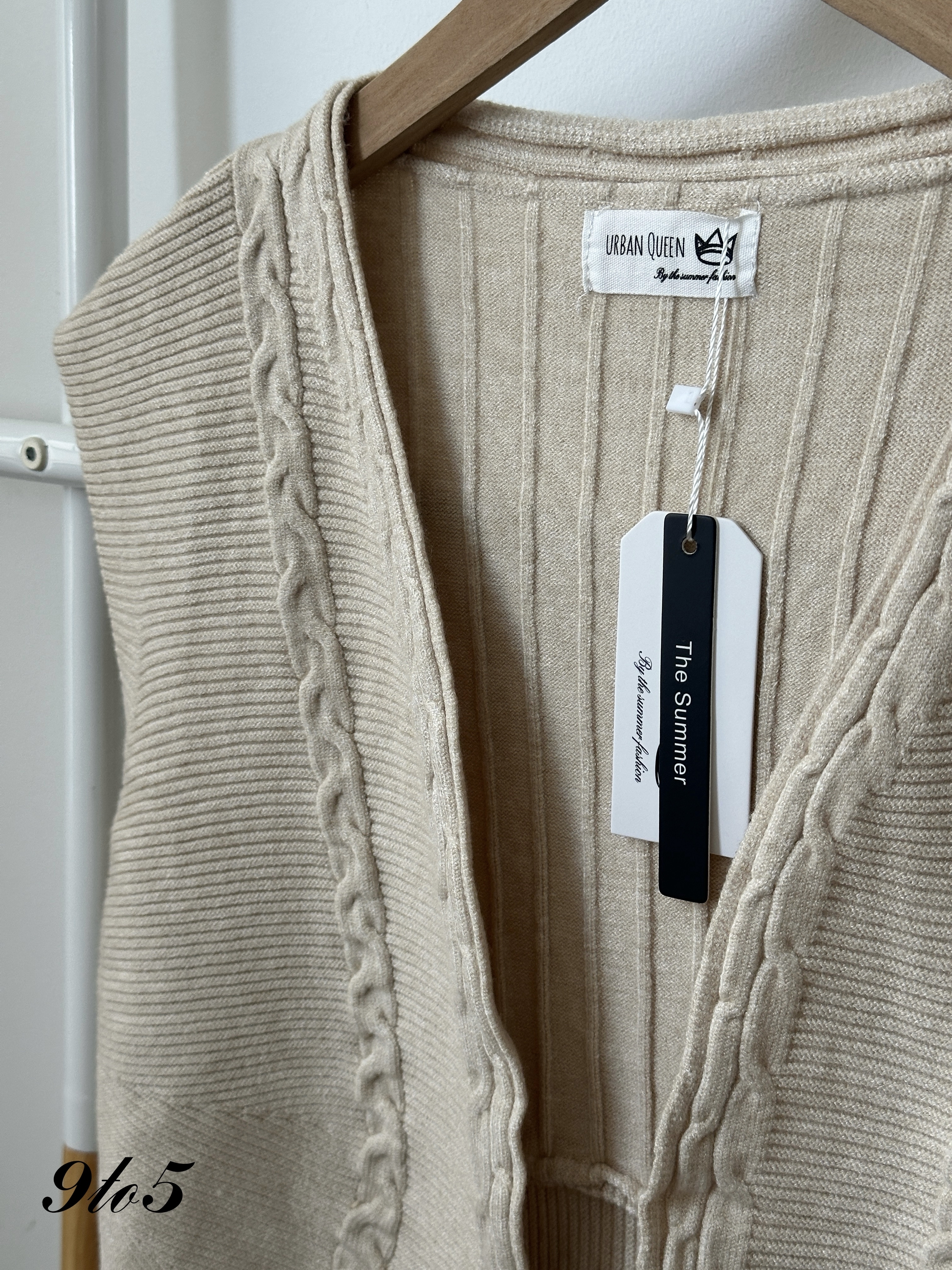 T4085 Cable Knit Vest - 3 Colors