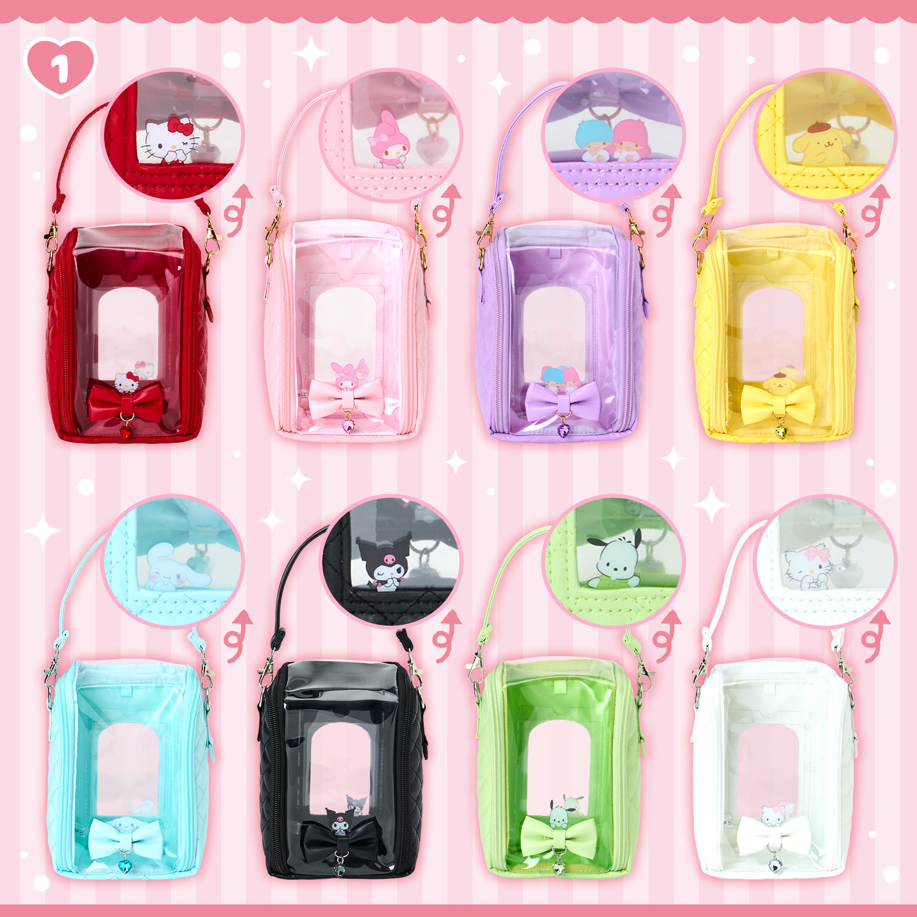 日本預訂📍日本Sanrio角色痛袋/應援小模型盲盒 30/4日本開售