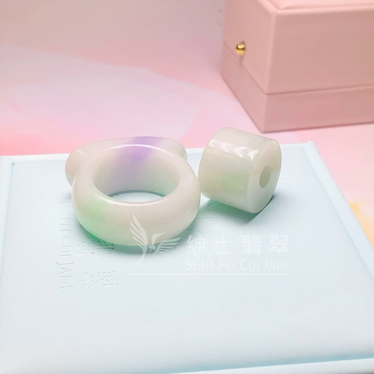 春彩馬鞍戒指連芯(港圈23.5號)