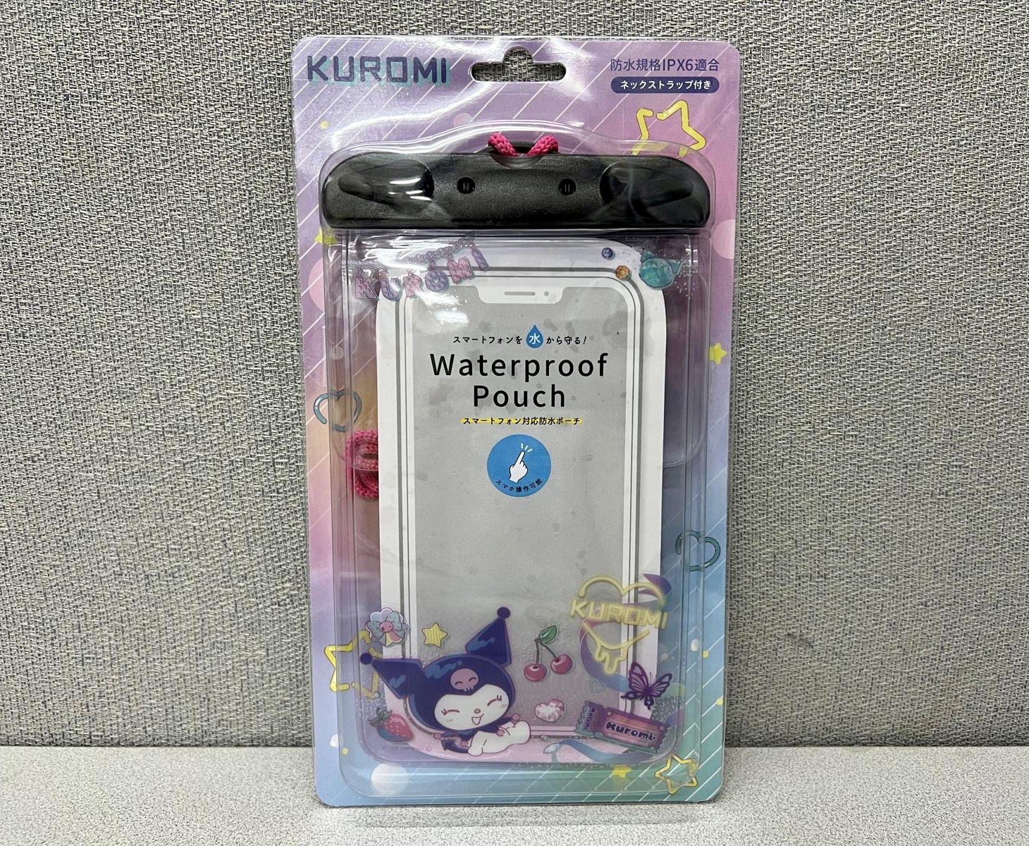 🎌日本直送🎌 Kuromi 觸控式防水電話袋