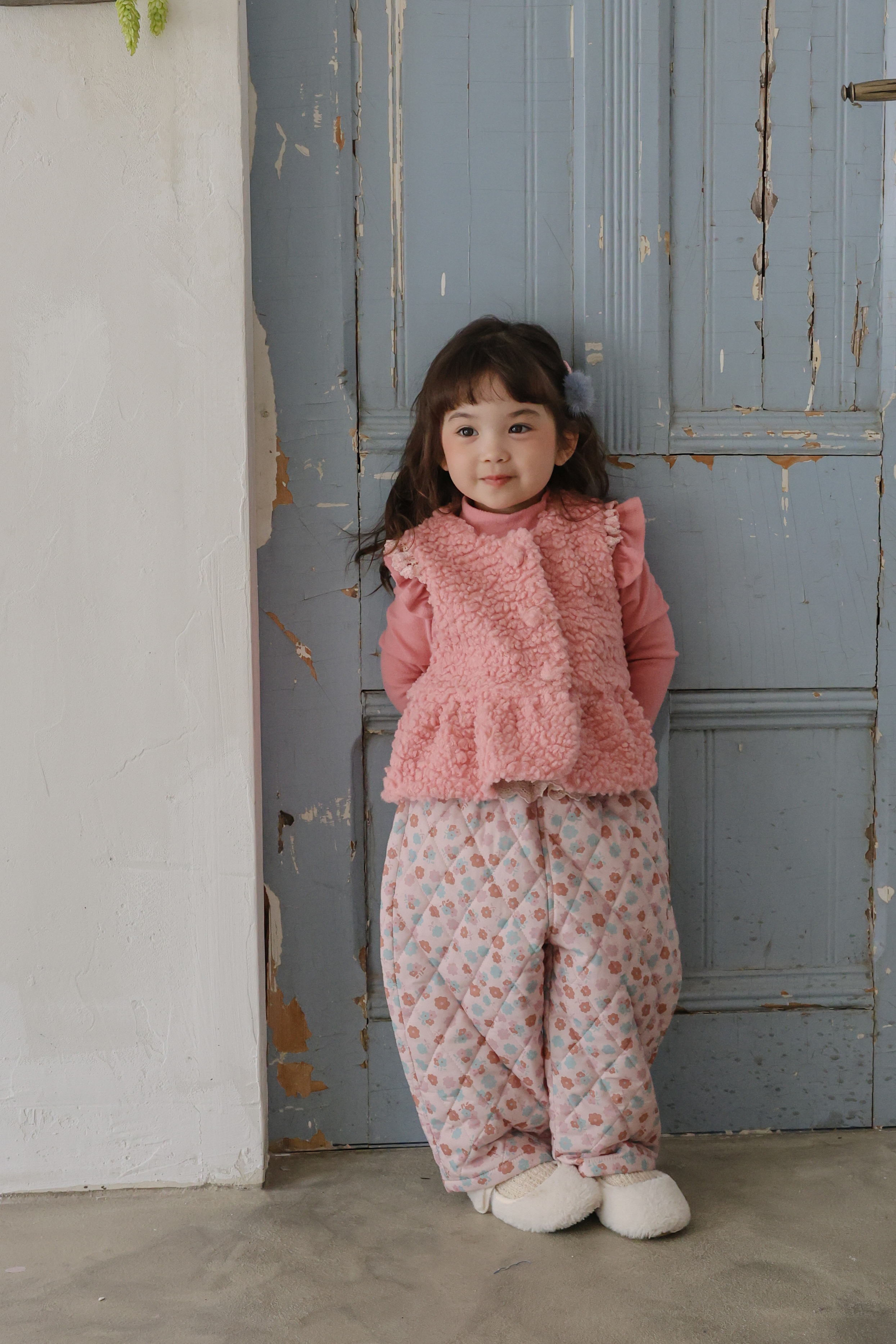 FLO | Pposong fur vest Pink