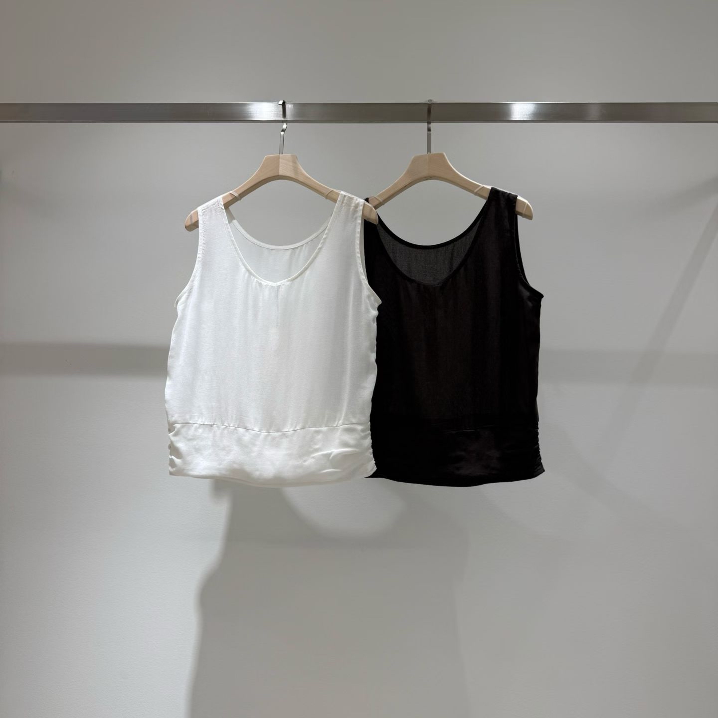 Brown soft vest