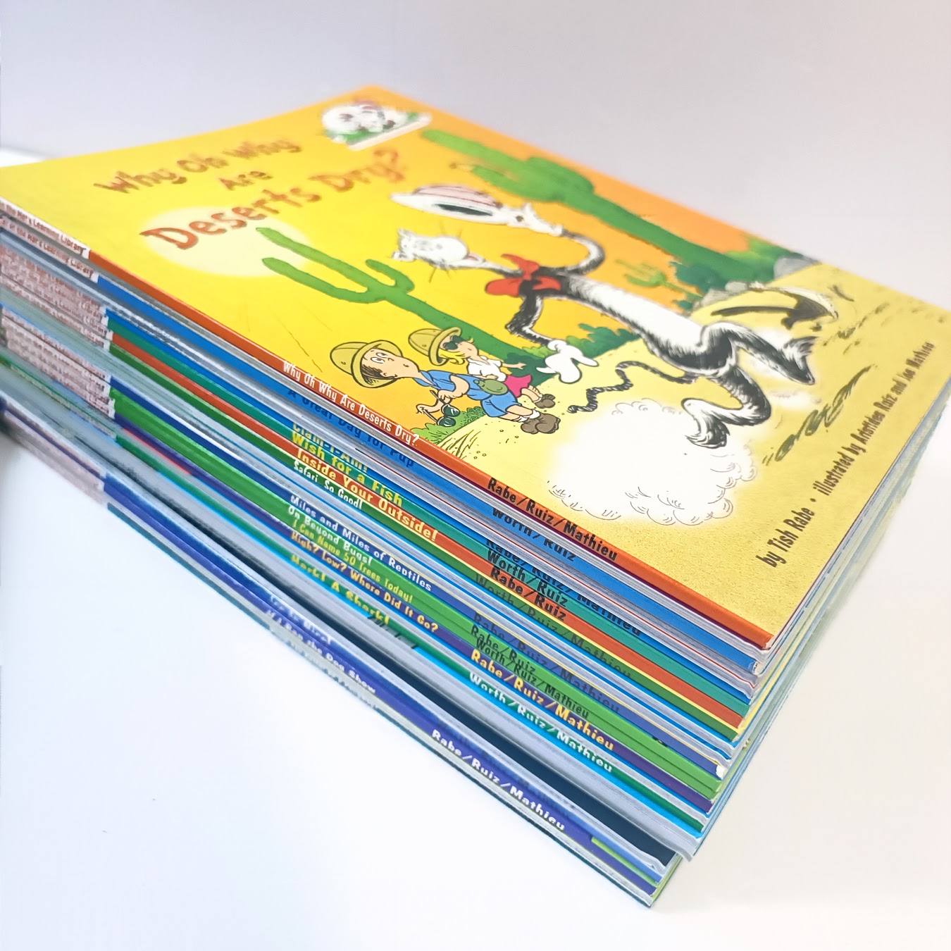 Dr seuss science The cat in the Hat's Learning Library  33 books collections |    33本 蘇斯博士科學繪本戴帽子的貓科普圖書館    B371