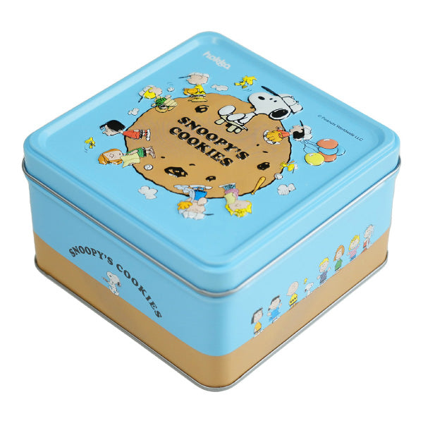 【預訂】Snoopy 方罐曲奇 (chocolate)