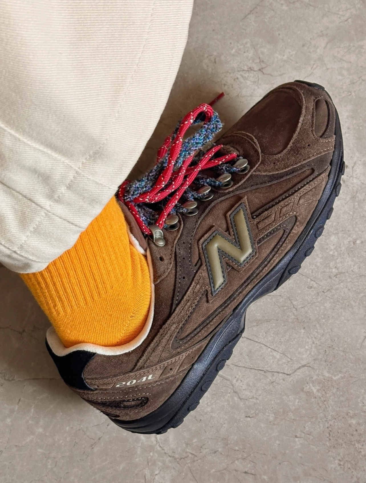 U204LBC1 Basketcase x New balance 204L Beef & Broccoli Brown U204LBC1