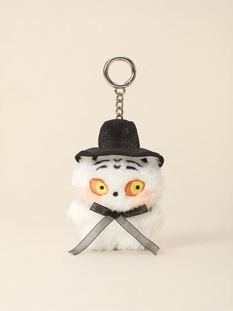 📦訂購 韓國代購 LINE FRIENDS minini TIGER PLUSH KEYRING (K-SOUVENIR) 獵魔女團韓服鎖匙扣