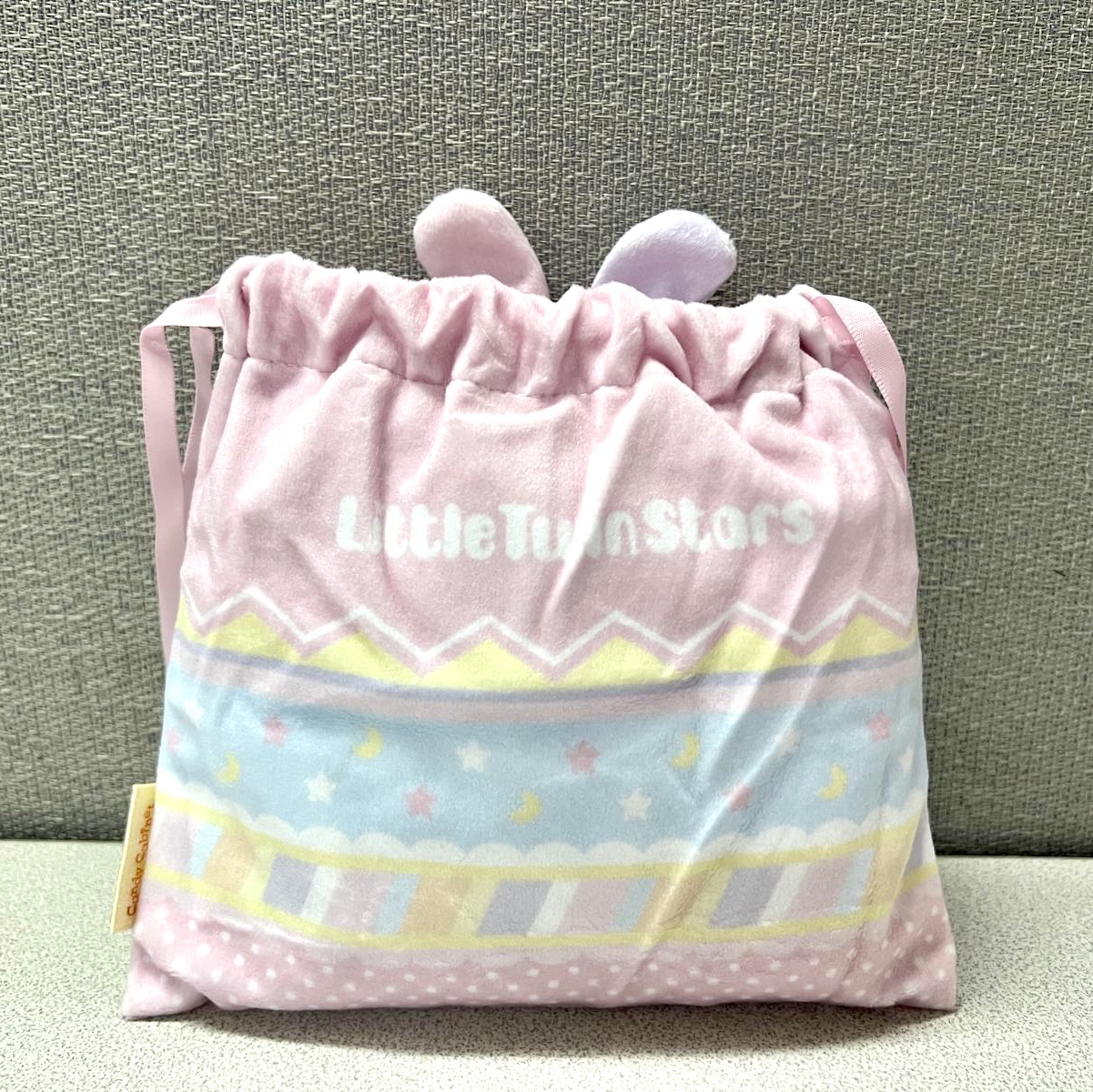 🎌日本直送🎌 Little Twin Stars 公仔頭型索繩袋