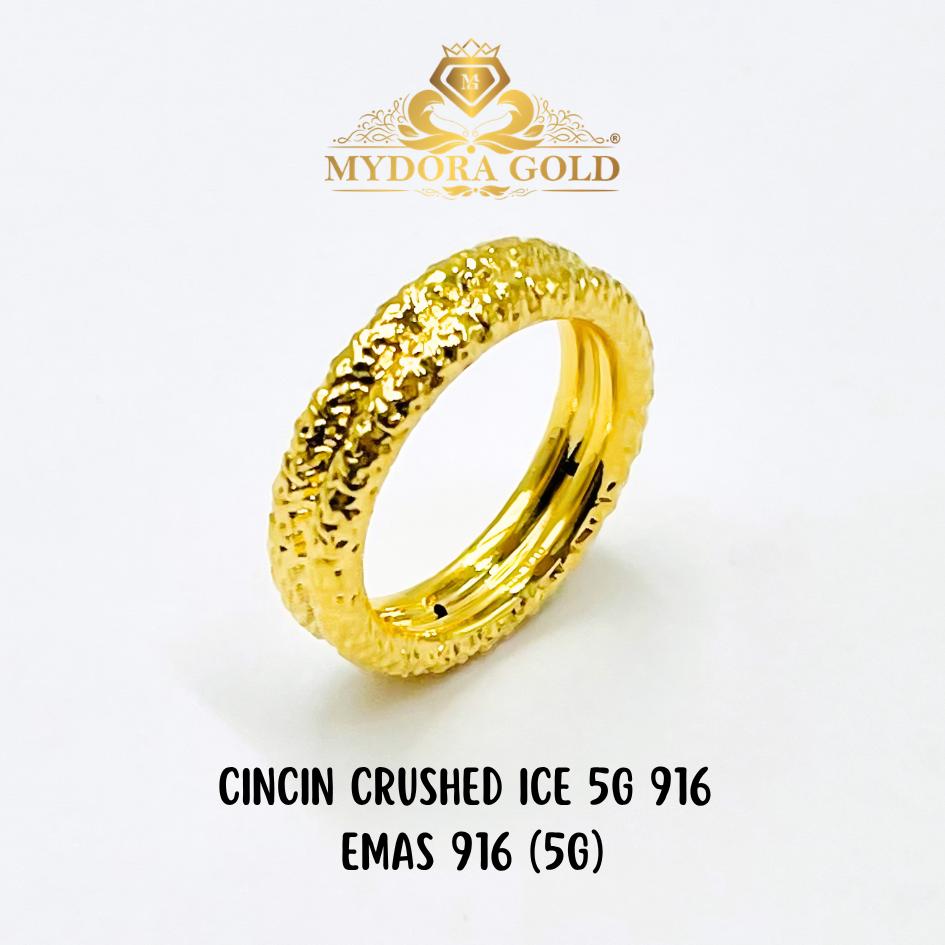 MYDORA Cincin Crushed Ice (5G) l EMAS 916/22K