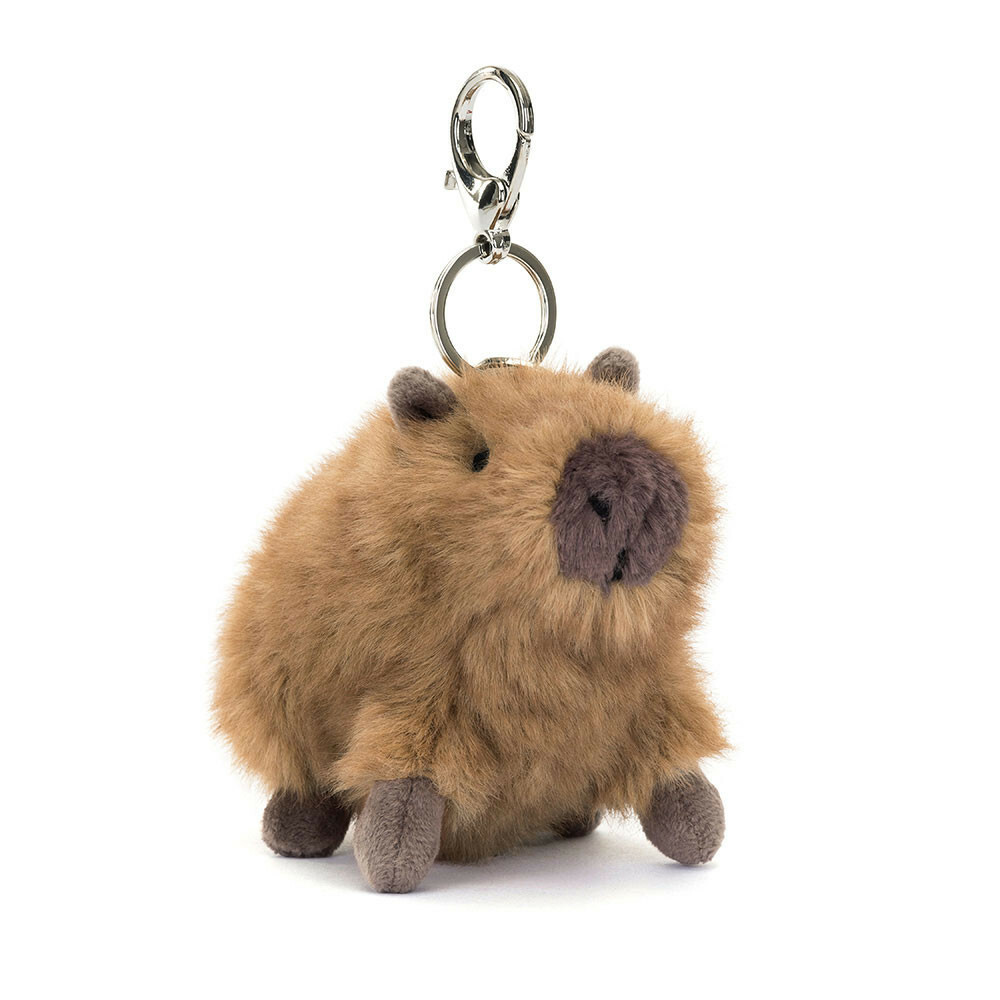 JELLYCAT Clyde Capybara Bag Charm 水豚鎖匙扣