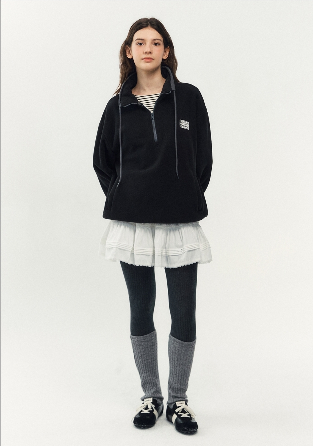Marie Claire Fleece Half Zip-Up
