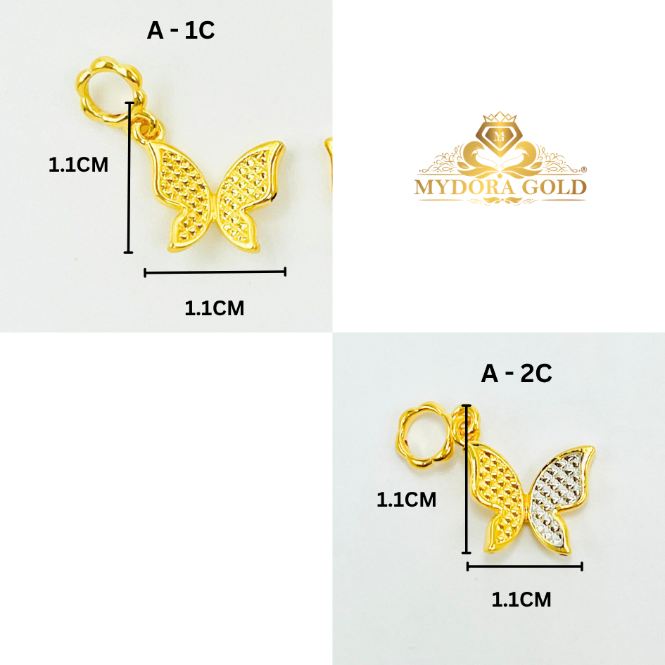 MYDORA Charm Butterfly Aurelia (5G) l EMAS 916/22K